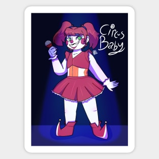 Circus Baby Gijinka Sticker